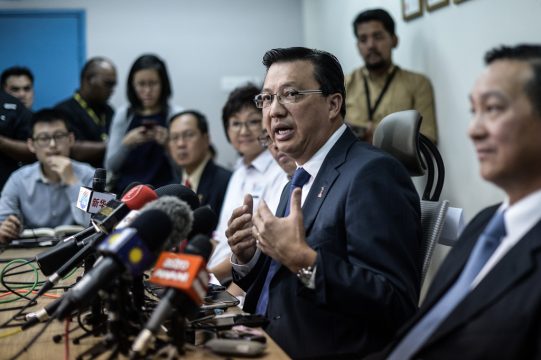 Der malaysische Verkehrsminister Liow Tiong Lai