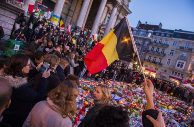 Mahnwache für die Opfer der Terroranschläge in Brüssel