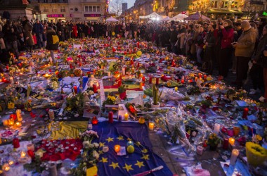 Mahnwache für die Opfer der Terroranschläge in Brüssel