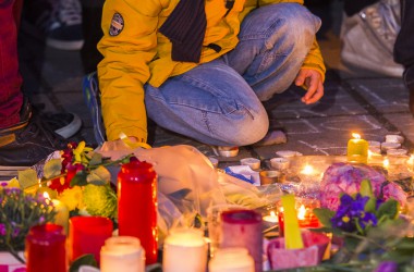 Mahnwache für die Opfer der Terroranschläge in Brüssel