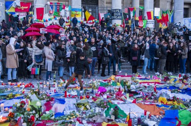 Mahnwache für die Opfer der Terroranschläge in Brüssel