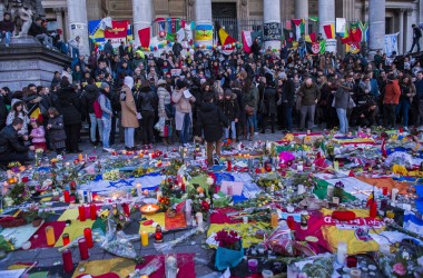 Mahnwache für die Opfer der Terroranschläge in Brüssel