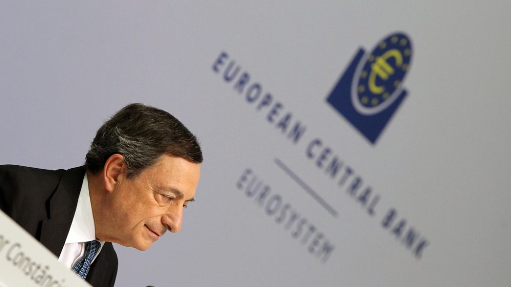 Mario Draghi, der Chef der Europäischen Zentralbank, am 10.3. in Frankfurt am Main
