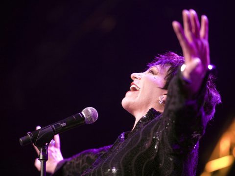 Liza Minnelli bei einem Konzert in Basel 2011