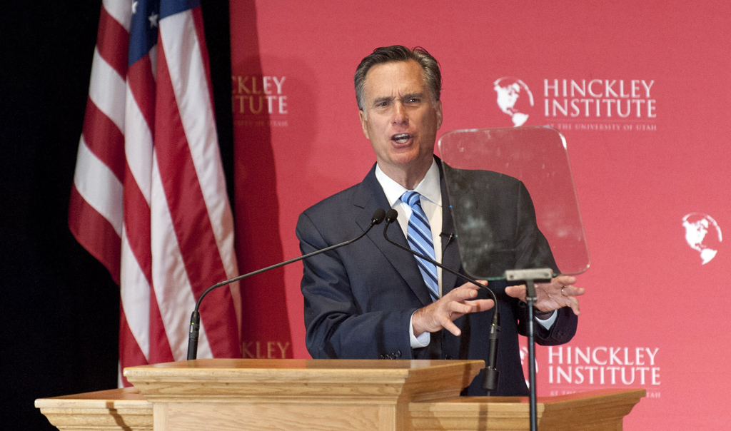 Der Republikaner-Kandidat des Jahres 2012, Mitt Romney