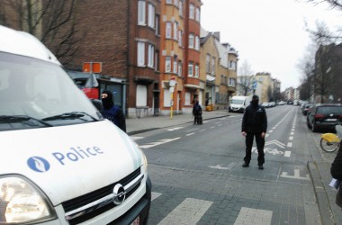 Anti-Terror-Einsatz in der Rue des Quatre-Vents in Molenbeek (18.3.)