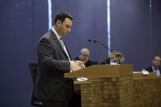 Harald Mollers am 21.3.16 in der Plenarsitzung