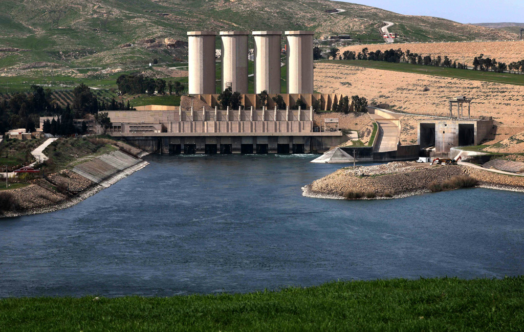 Mossul-Staudamm im Irak