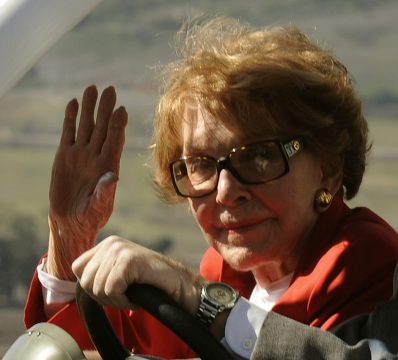 Die ehemalige First Lady der USA, Nancy Reagan, am 6.2.2011