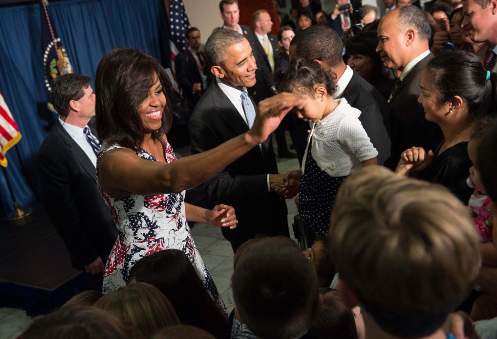 Michelle und Barack Obama in der US-Botschaft in Havanna (20.3.)