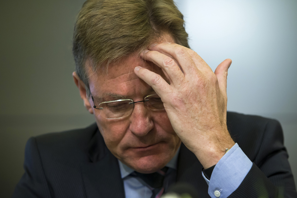 Finanzminister Johan Van Overtveldt am 13.1 in Brüssel
