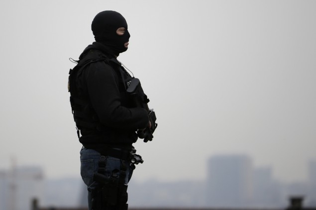 Polizeieinsatz am 24.3. in Brüssel