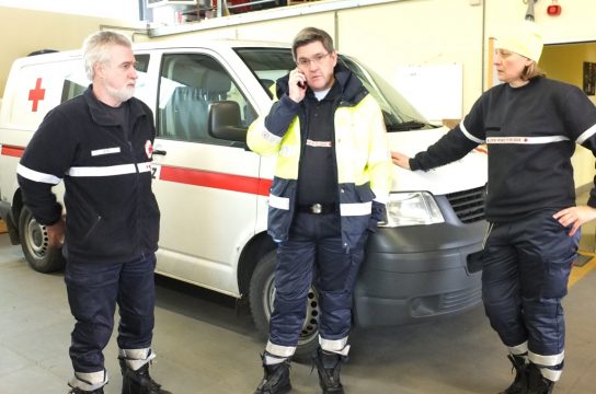 Rettungsdienst des Roten Kreuzes in Büllingen in Alarmbereitschaft