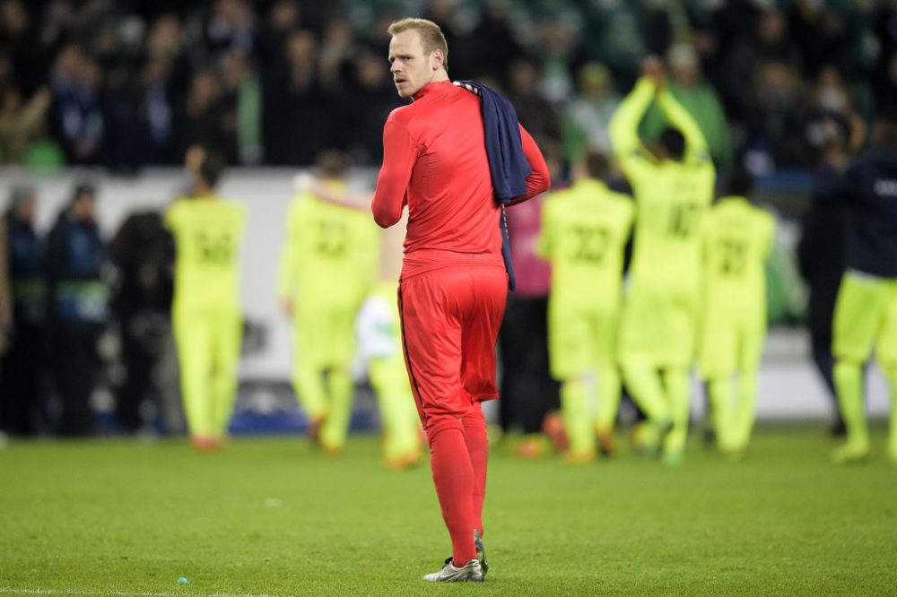 AA Gent-Torhüter Matz Sels nach dem Aus in der Champions League