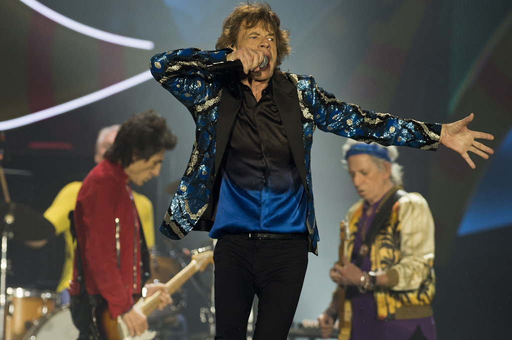 Stones-Konzert in Sao Paulo (24.2.)
