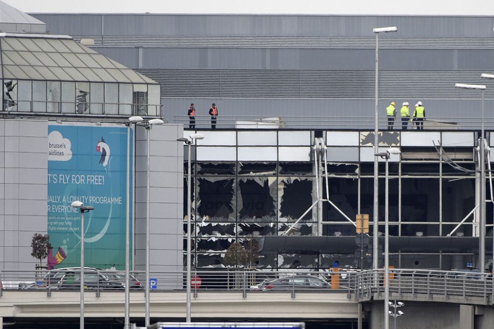 Flughafen Zaventem am Tag nach den Anschlägen (Archivbild: Yorick Jansens/Belga)