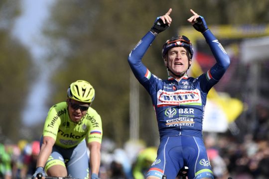 Gasparotto gewinnt Amstel Gold Race vor Michael Valgren