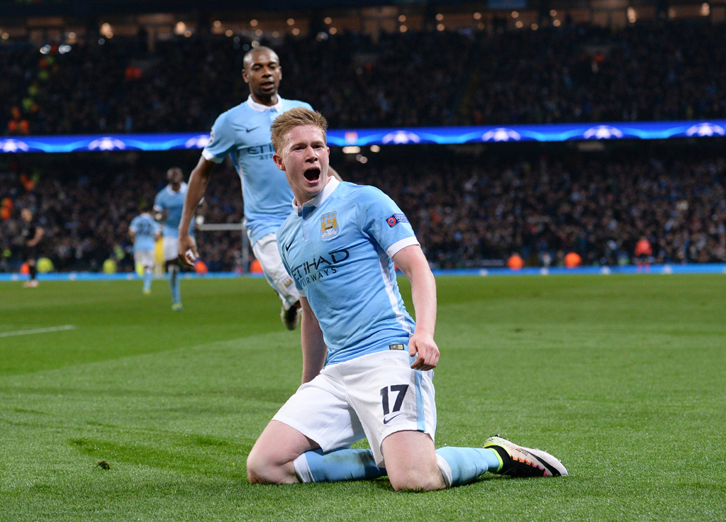 Kevin De Bruyne schießt Manchester City ins CL-Halbfinale