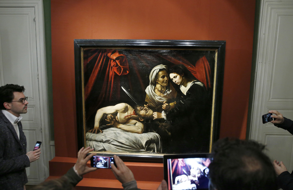 "Judith und Holofernes" von Caravaggio in Paris (12.4.)