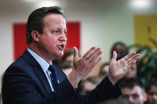 David Cameron steht wegen Panama Papers unter Druck (Bild vom 5.4.)