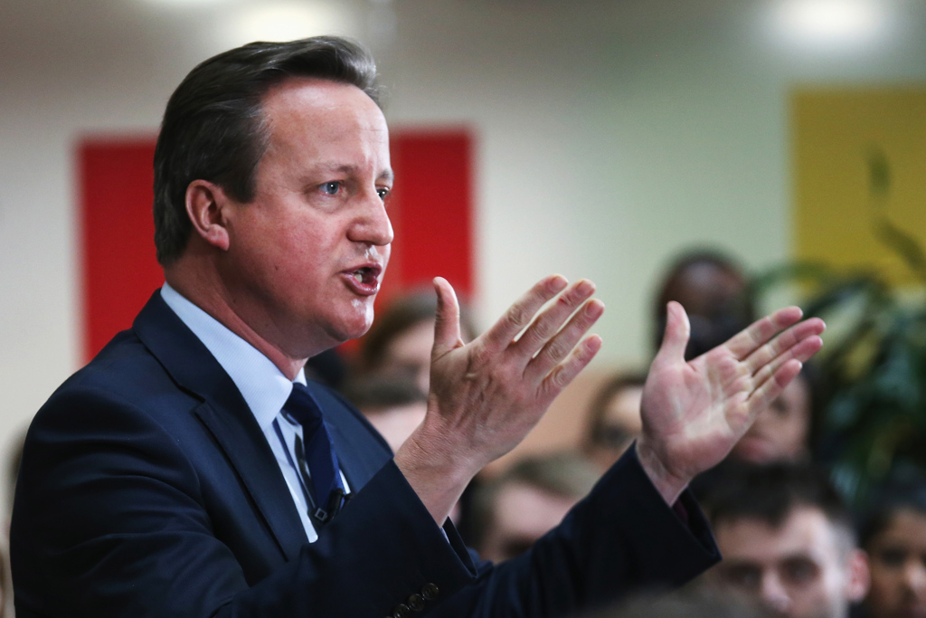 David Cameron steht wegen Panama Papers unter Druck (Bild vom 5.4.)