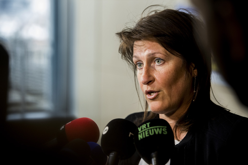 Verkehrsministerin Jacqueline Galant (13.4.)