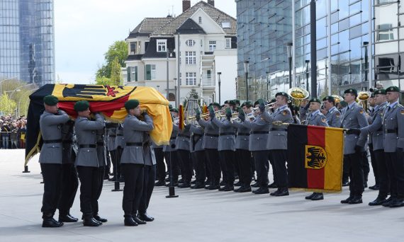 Staatsakt für den verstorbenen Hans-Dietrich Genscher in Bonn