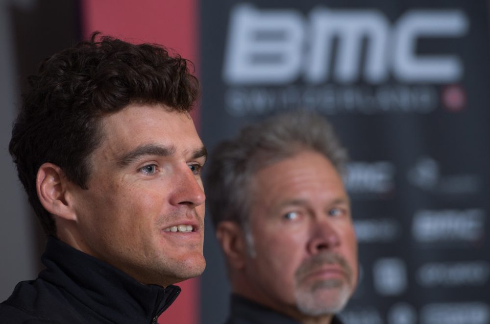 Greg Van Avermaet am 14.4. während einer Pressekonferenz zur Flandernrundfahrt