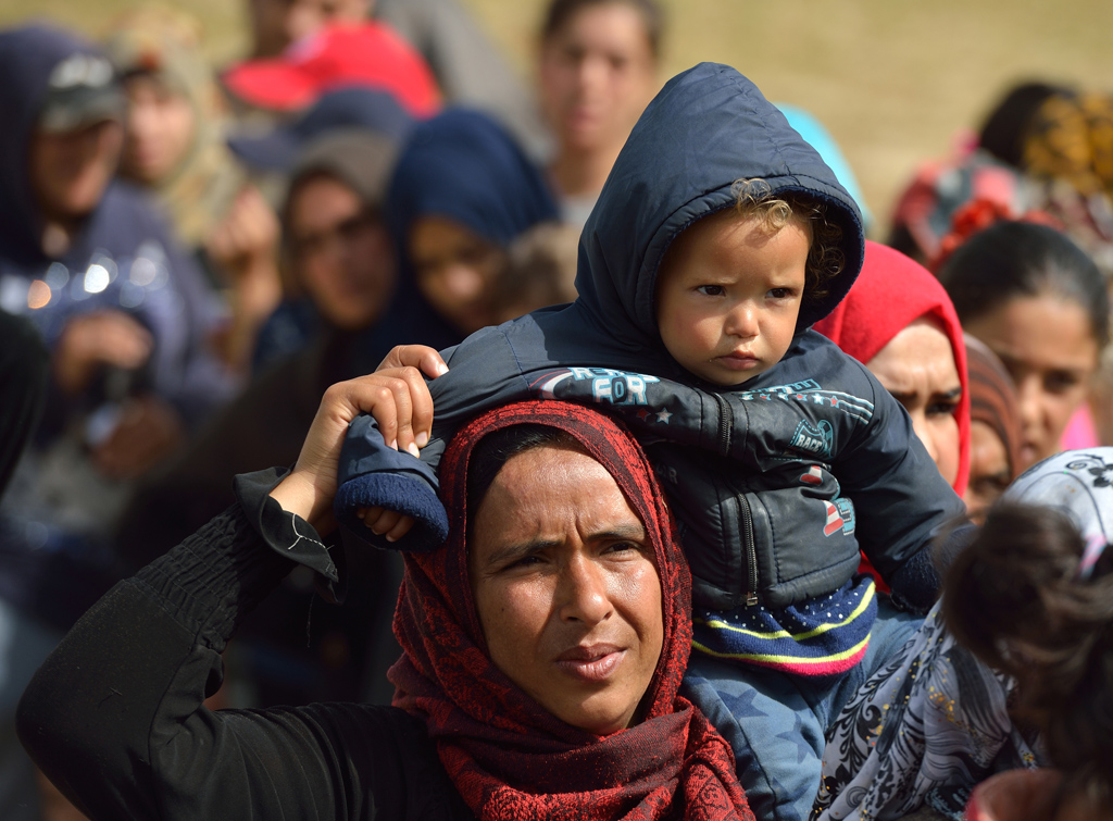 Flüchtlingscamp bei Idomeni (14.4.)