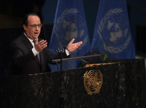 Der franzöische Präsident Francois Hollande