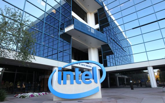 Hauptsitz von Intel in Santa Clara am 19 August 2010