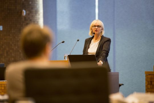 Pädagogin und Autorin Vera Kaltwasser am Donnerstag im PDG