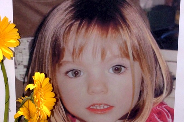Ein Foto von Maddie McCann in Lagos