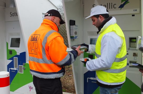 1. April: Start der LKW-Maut - Bild: Grenzübergang Steinebrück