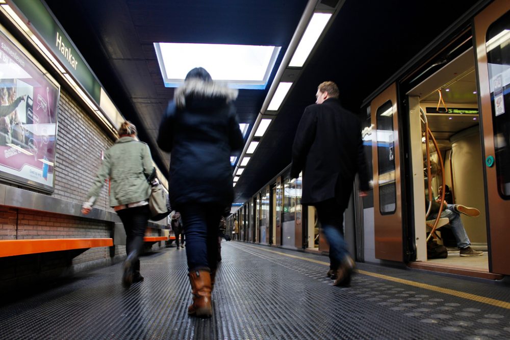 Metro-Station Hankar in Brüssel