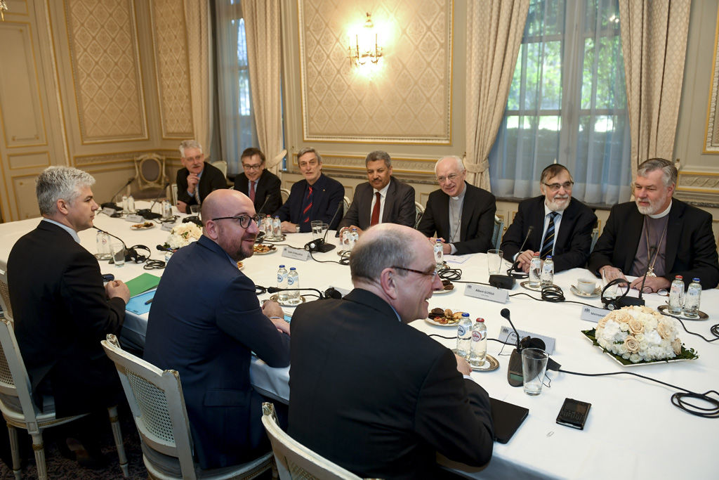 Michel trifft Vertreter der Glaubensgemeinschaften