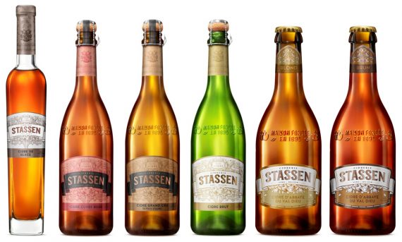 Neue Produktpalette der Cidrerie Stassen