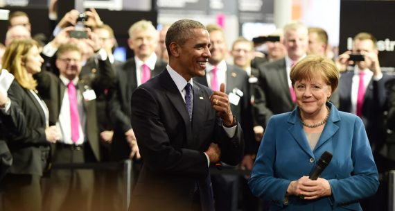 US-Präsident Obama in Hannover