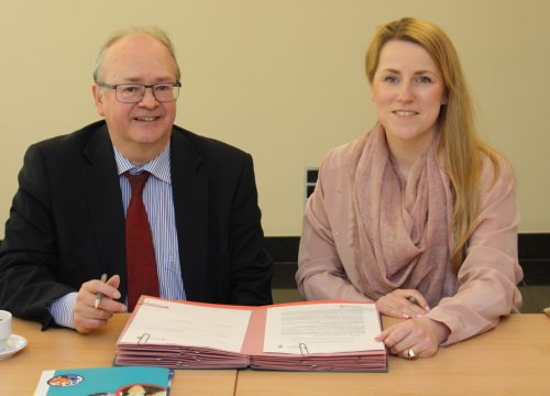 Pressekonferenz zur Beschäftigungspolitik in der DG - Robert Nelles und Isabelle Weykmans