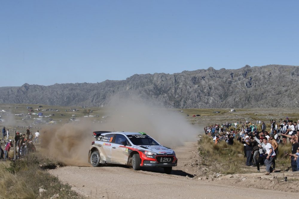 Hayden Paddon bei der Rallye Argentinien