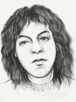 Phantombild der in der Maas bei Wandre entdeckten Frau