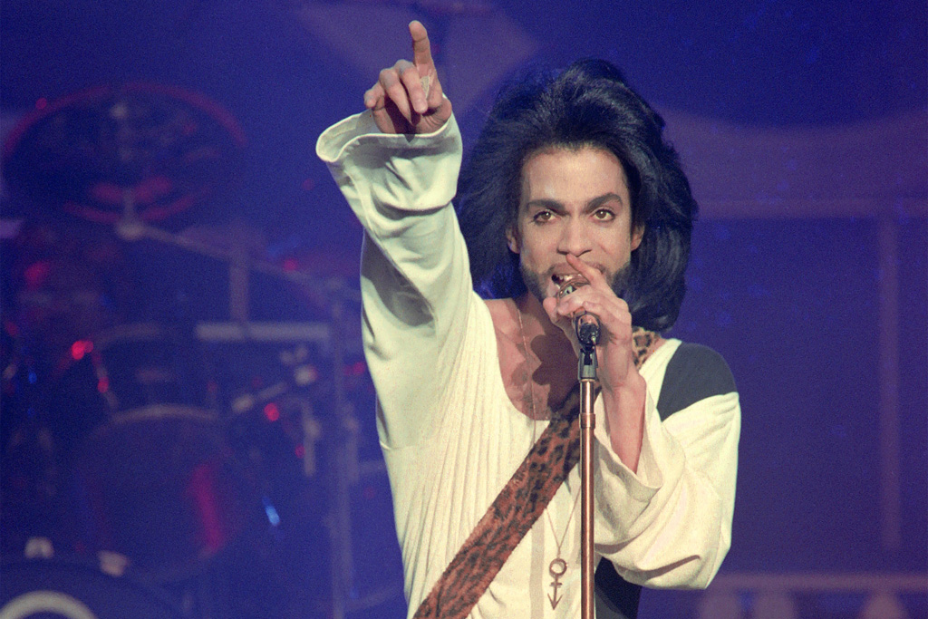 Prince am 16.9.1990 im Stade Parc des Princes in Paris