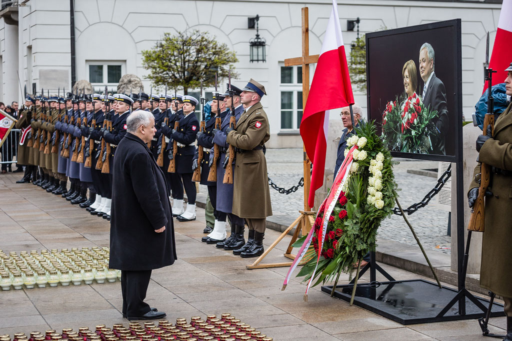Gedenkveranstaltung für Flugzeugabsturz in Smolensk