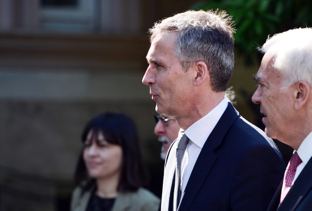 Nato-Generalsekretär Stoltenberg am Freitag in Athen