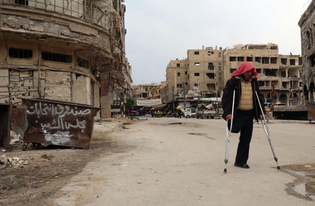 Syrische Stadt Douma (13.4.)