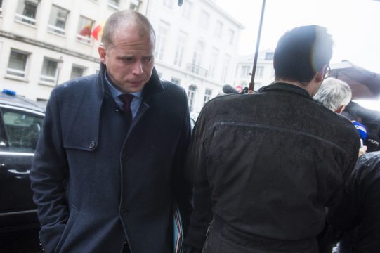 Asyl-Staatssekretär Theo Francken am 25.3.