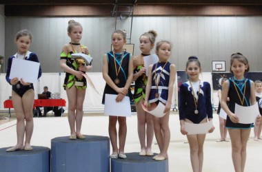 Walloniemeisterschaft in Rhythmischer Gymnastik: Podium - Vortest B