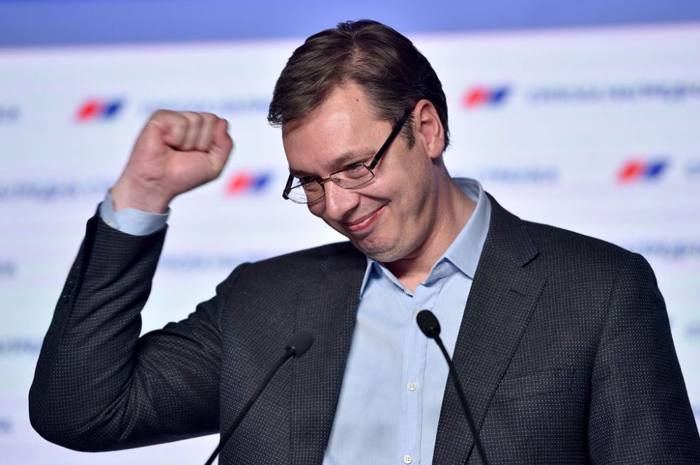 Serbiens Premierminister Aleksandar Vucic