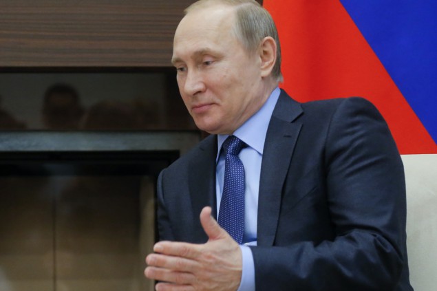 Der russische Präsident Wladimir Putin (Bild vom 31.3.)