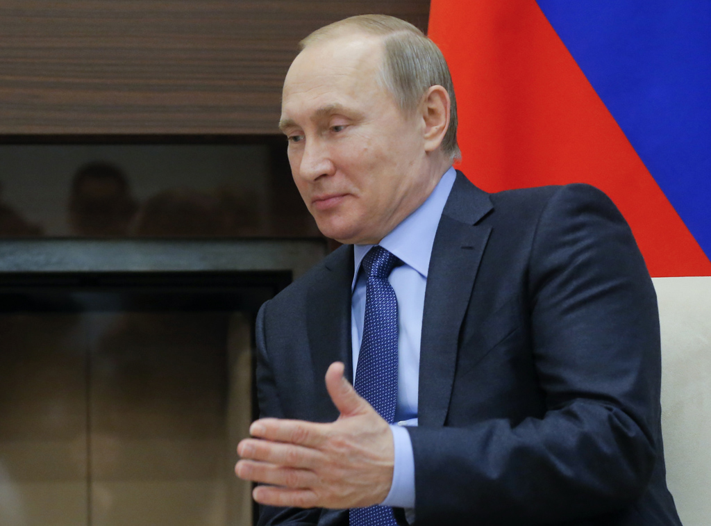 Der russische Präsident Wladimir Putin (Bild vom 31.3.)